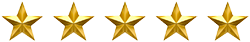 Five gold stars