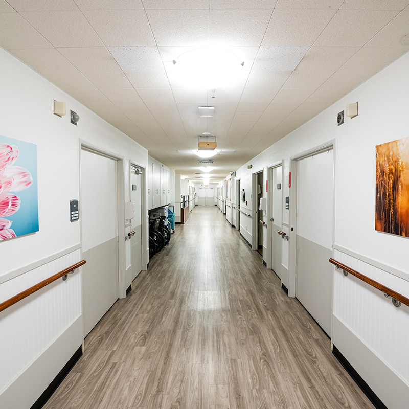 Brentwood Post Acute hallway