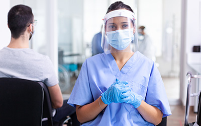 yolo-400x250-2 Nurse wearing masks and gloves
