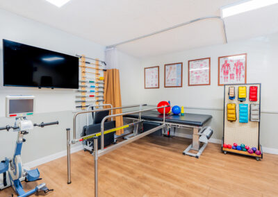 The rehab gym of Cottage Crest